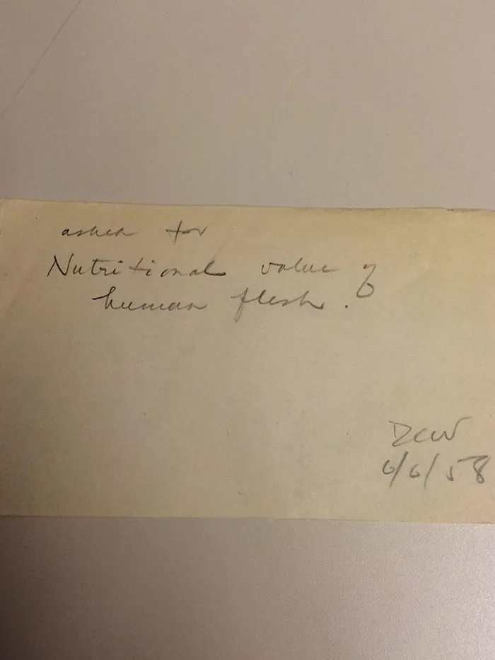30 Of The Quirkiest Inquiries The New York Public Libary Had Received From The 1940s To The 1980s