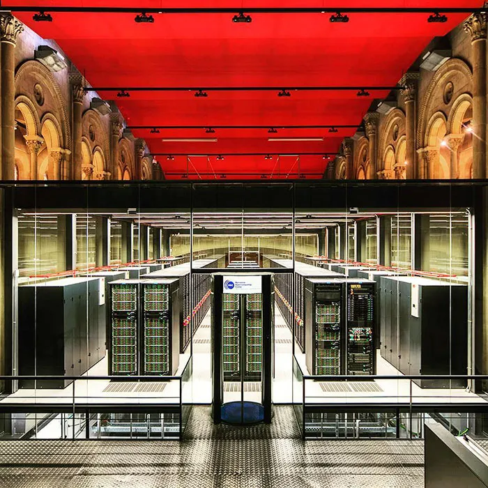 What Used To Be An Abandoned Church Is Now One Of The Most Powerful Supercomputing Centers In The World