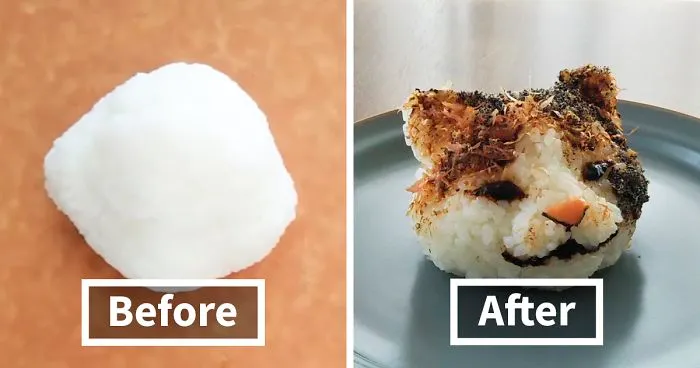These Rice Balls Made By A Japanese YouTuber Look So Good, It'd Be A Sin To Eat Them