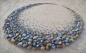 Artist Arranges Stones In Stunning Patterns On The Beach, Finds It Very Therapeutic (30 Pics)