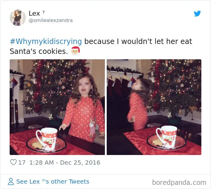 30 Of The Funniest #WhyMyKidIsCrying Tweets (New Pics)