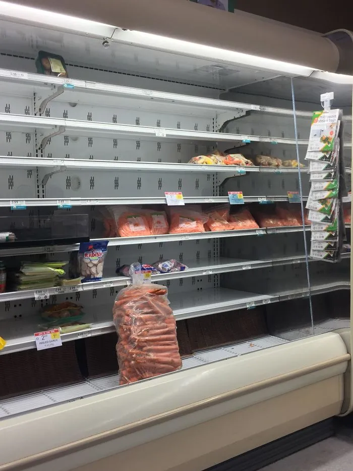 After Panic Buyers Left, These 39 Things Were Untouched At Supermarkets