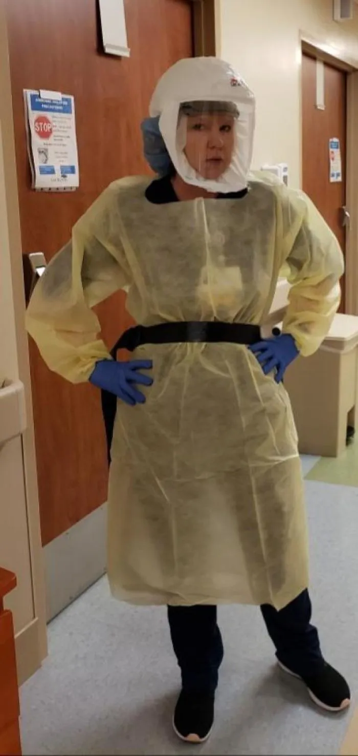 My Wife Off To Fight Covid-19. Not All Heroes Wear Capes. Some Wear Ppe