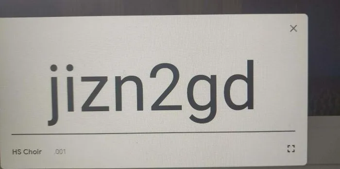 HS Teacher Remote Teaching. Our Platform Generates Unique Classroom Codes For Each Course. For My Course, I Have To Screenshot And Send "Jizzin' To God" To All My Students