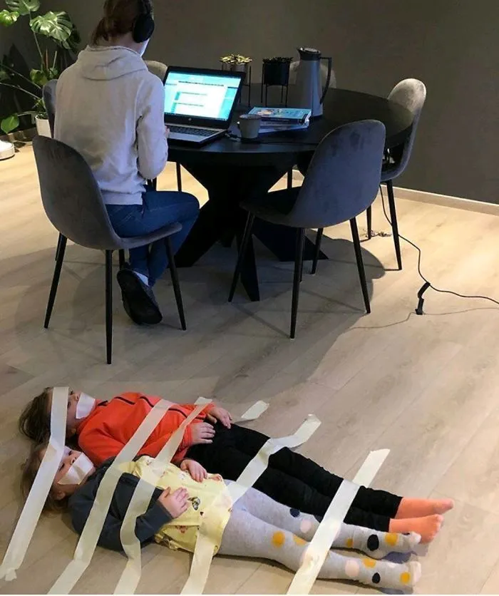 Trabajar desde casa como padre