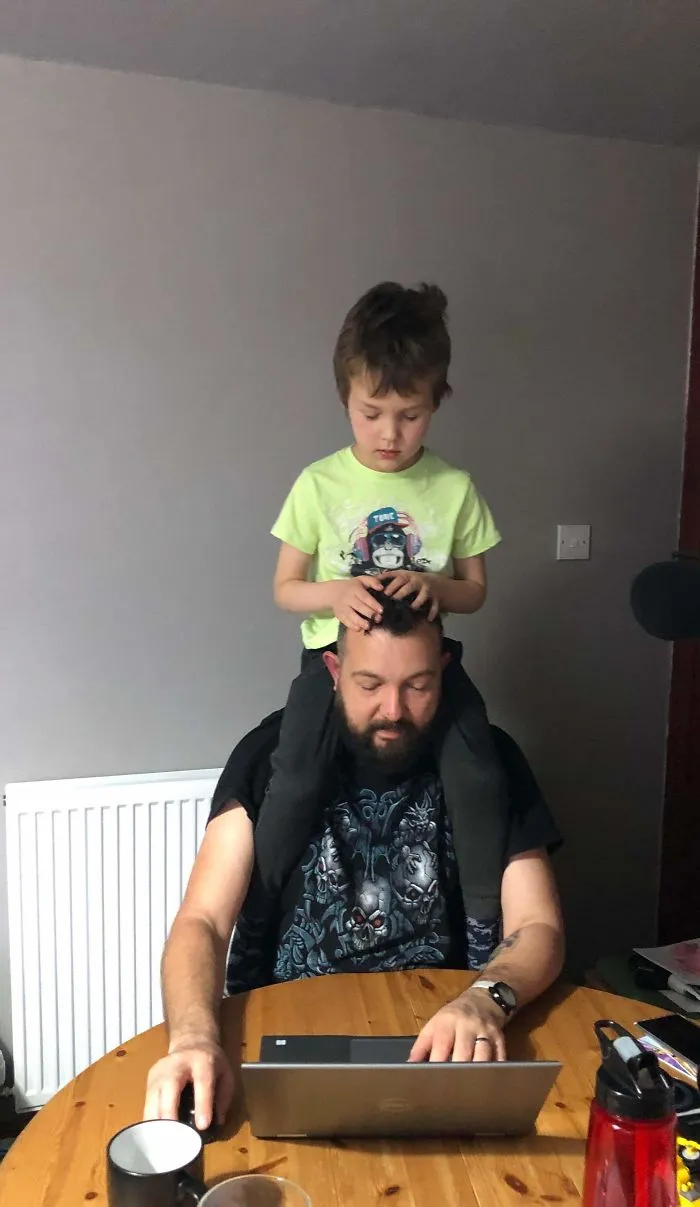 Trabajando desde casa