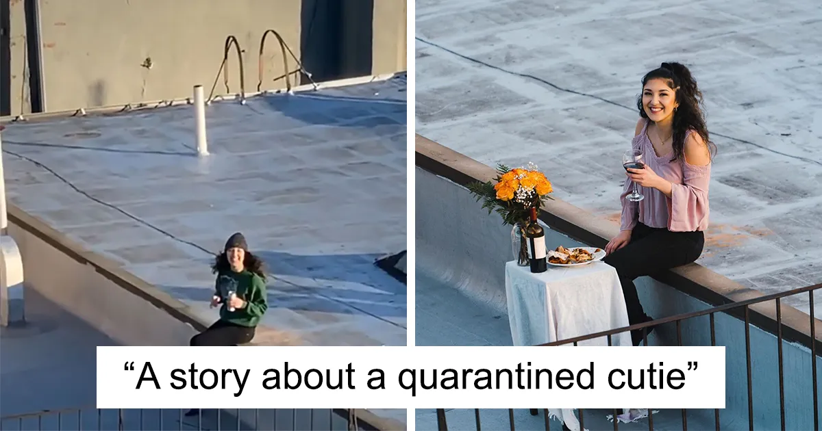 A Guy From Brooklyn Sees A Girl Dancing On A Roof, Sends Her A Drone With His Number On It