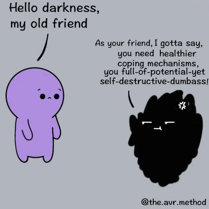 My 30 Wholesome And Not-So-Wholesome Comics About Mental Health And Relationships