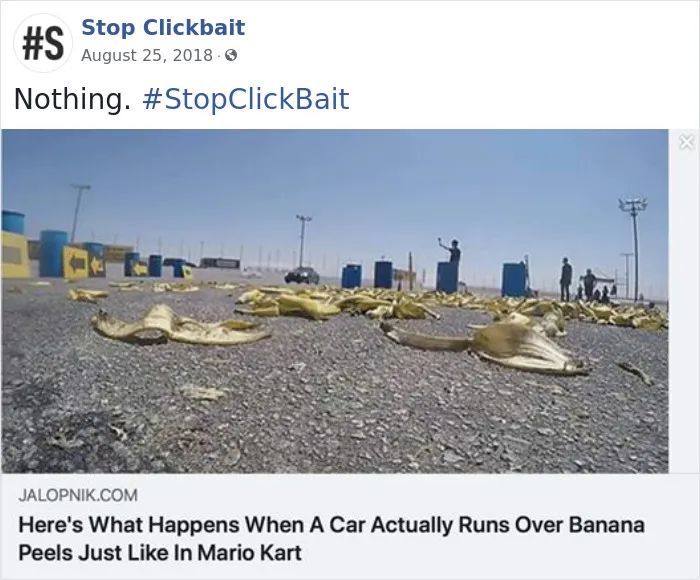 30 Times ‘Stop Clickbait’ Hilariously Summarized Clickbait Articles And Saved You A Click (New Pics)