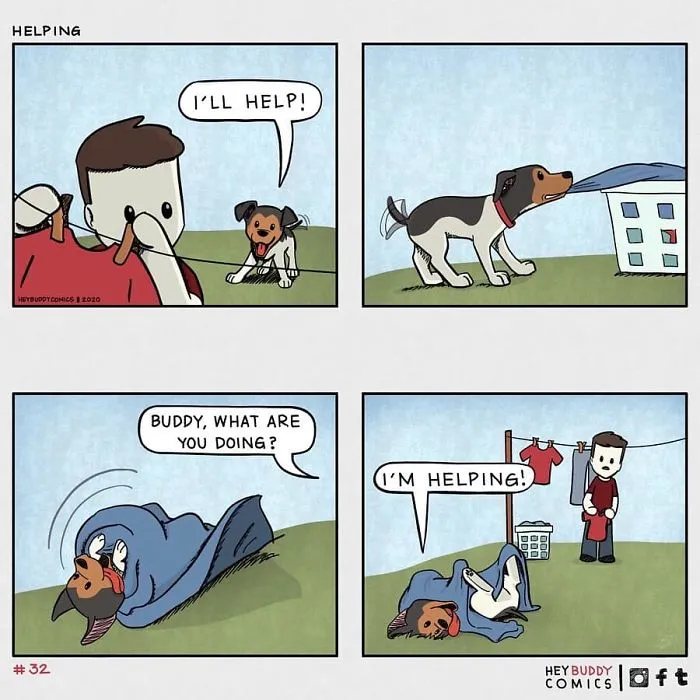 Here Are My Comics Inspired By My Dog That Most Dog Owners May Relate To (13 New Pics)