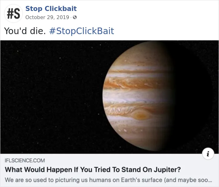 30 Times ‘Stop Clickbait’ Hilariously Summarized Clickbait Articles And Saved You A Click (New Pics)