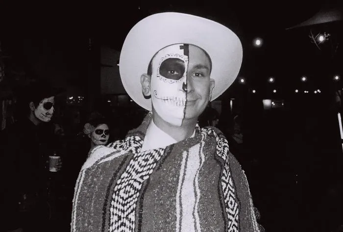 Young Man With Serape