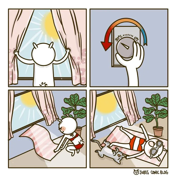 I Am Illustrating Adventures With My Husband, Here's 23 Comics Depicting How We Spent The Days During Quarantine