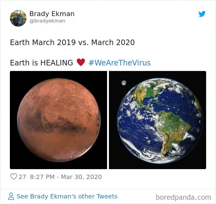 30 Funny Posts Of "Wildlife Returning' To Nature As Humans Are Forced To Quarantine