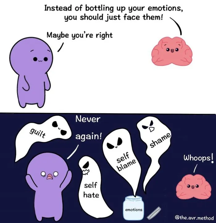 My 30 Wholesome And Not-So-Wholesome Comics About Mental Health And Relationships