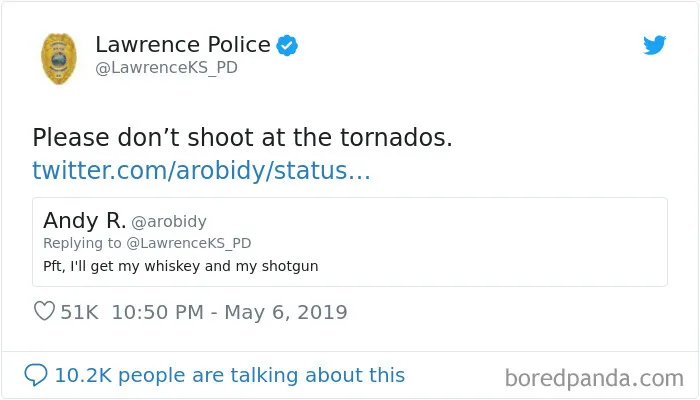 This Police Department Posts Comedy Gold On Twitter, And Here Are 30 Of Their Funniest Tweets