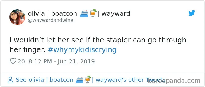 30 Of The Funniest #WhyMyKidIsCrying Tweets (New Pics)
