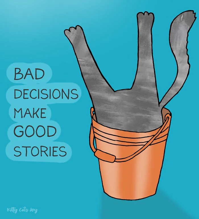 12 Quotes About Everyday Life Shown By My Cat Illustrations