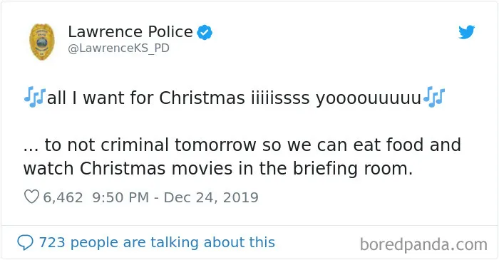 This Police Department Posts Comedy Gold On Twitter, And Here Are 30 Of Their Funniest Tweets