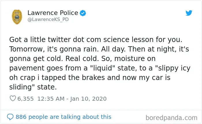 This Police Department Posts Comedy Gold On Twitter, And Here Are 30 Of Their Funniest Tweets