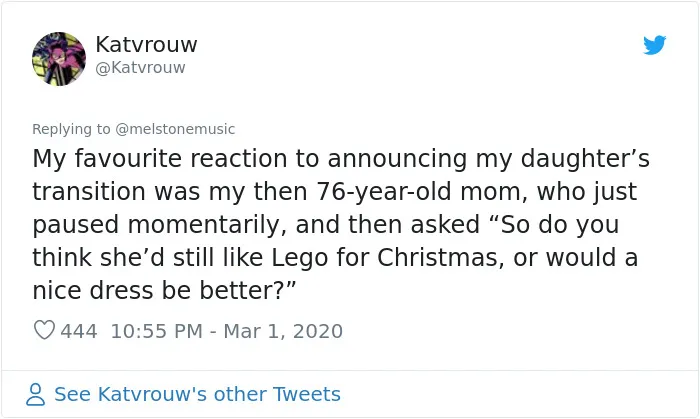 Here Are 30 People’s Tweets About How Others Reacted To Their Gender Transition And It’s Wholesome