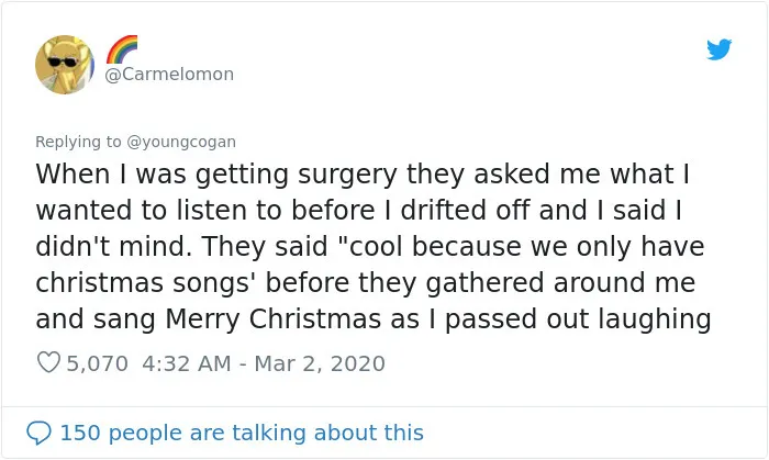 Turns Out It's Not Required To Count Back To 10 Before Anesthesia Kicks In And Here Are 30 Stories Of What Actually Happens