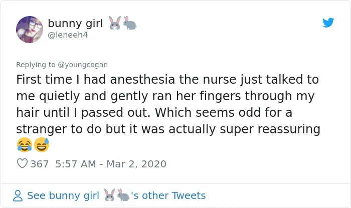 Turns Out It's Not Required To Count Back To 10 Before Anesthesia Kicks In And Here Are 30 Stories Of What Actually Happens
