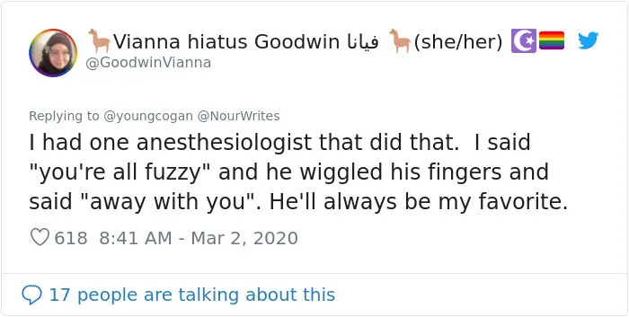 Turns Out It's Not Required To Count Back To 10 Before Anesthesia Kicks In And Here Are 30 Stories Of What Actually Happens