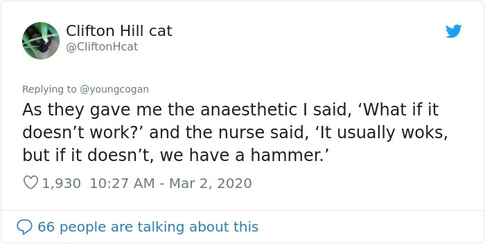Turns Out It's Not Required To Count Back To 10 Before Anesthesia Kicks In And Here Are 30 Stories Of What Actually Happens