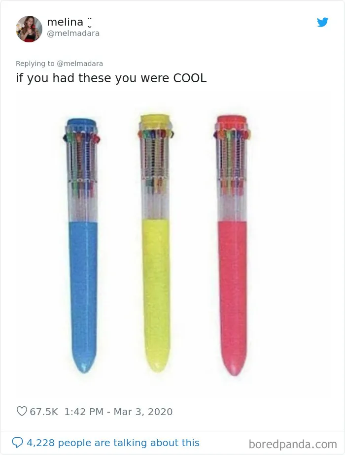 Twitter Users Are Posting Things We Haven't Thought About Since Elementary School, But Will Instantly Remember (30 Pics)