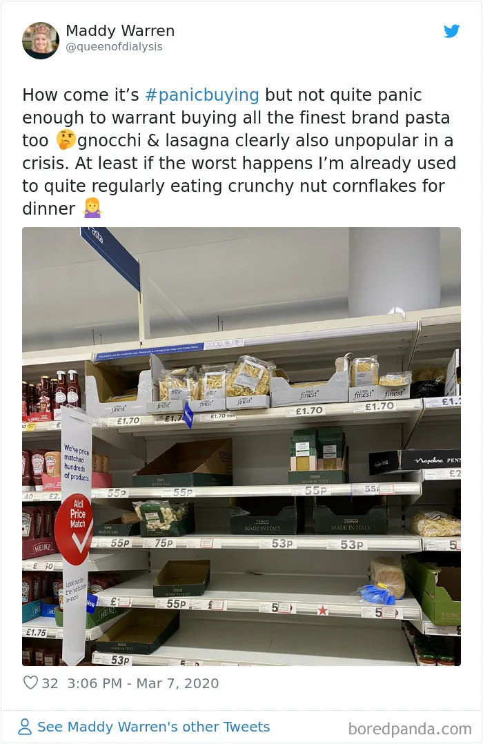 After Panic Buyers Left, These 39 Things Were Untouched At Supermarkets