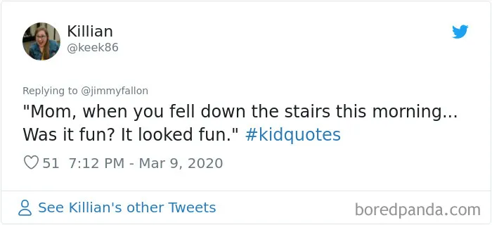 Jimmy Fallon Invites People To Share The Funniest Things They Heard Kids Say, They Deliver (30 Tweets)