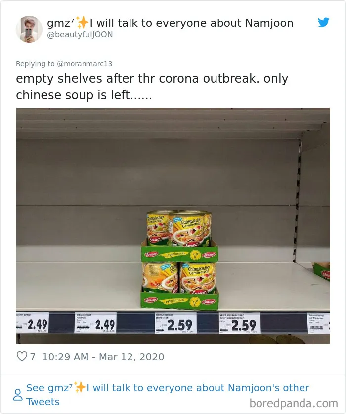 After Panic Buyers Left, These 39 Things Were Untouched At Supermarkets