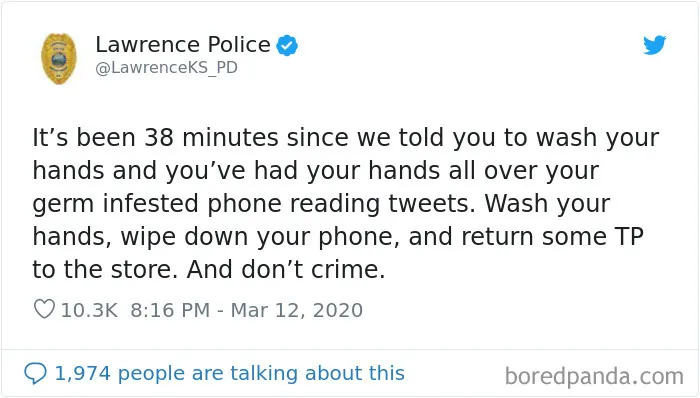 This Police Department Posts Comedy Gold On Twitter, And Here Are 30 Of Their Funniest Tweets
