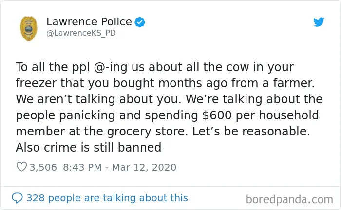 This Police Department Posts Comedy Gold On Twitter, And Here Are 30 Of Their Funniest Tweets