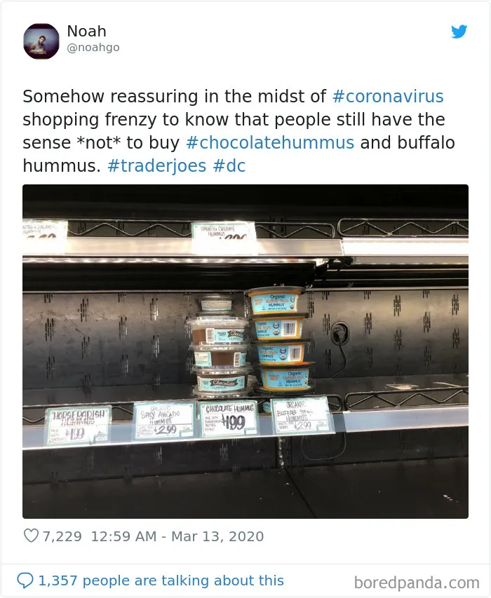 After Panic Buyers Left, These 39 Things Were Untouched At Supermarkets