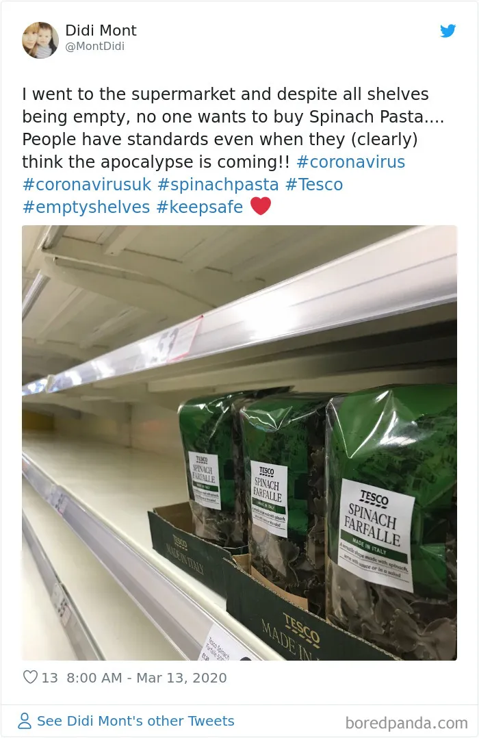 After Panic Buyers Left, These 39 Things Were Untouched At Supermarkets