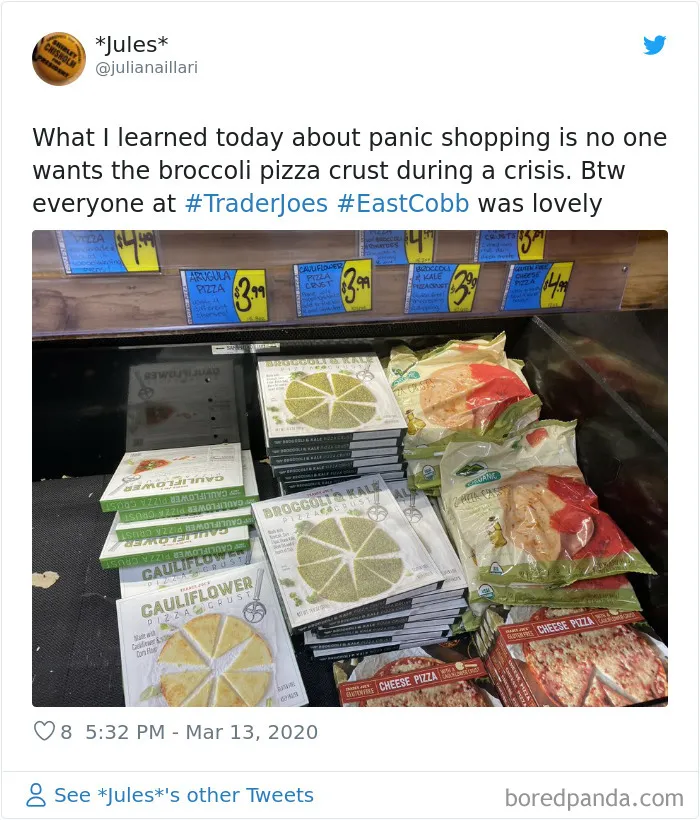 After Panic Buyers Left, These 39 Things Were Untouched At Supermarkets