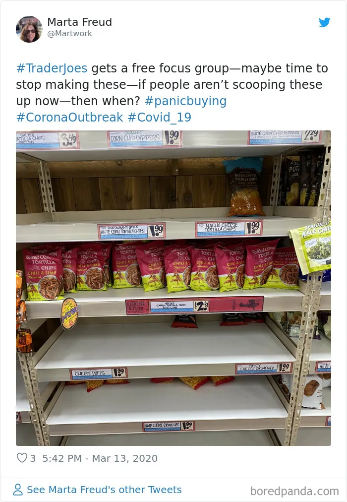 After Panic Buyers Left, These 39 Things Were Untouched At Supermarkets