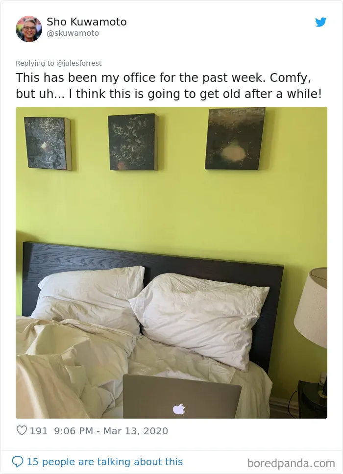 People Sick Of Seeing Glamorous Workspace Setups Share Their Reality Of Working From Home (30 Pics)