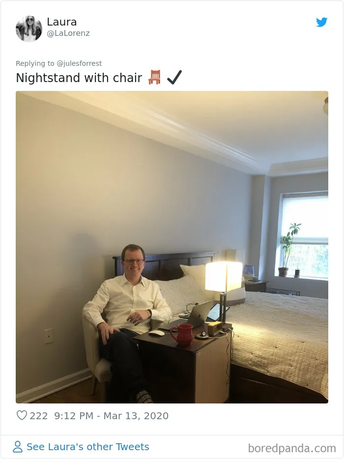 People Sick Of Seeing Glamorous Workspace Setups Share Their Reality Of Working From Home (30 Pics)