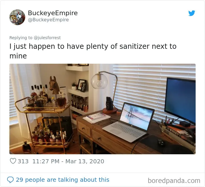 People Sick Of Seeing Glamorous Workspace Setups Share Their Reality Of Working From Home (30 Pics)