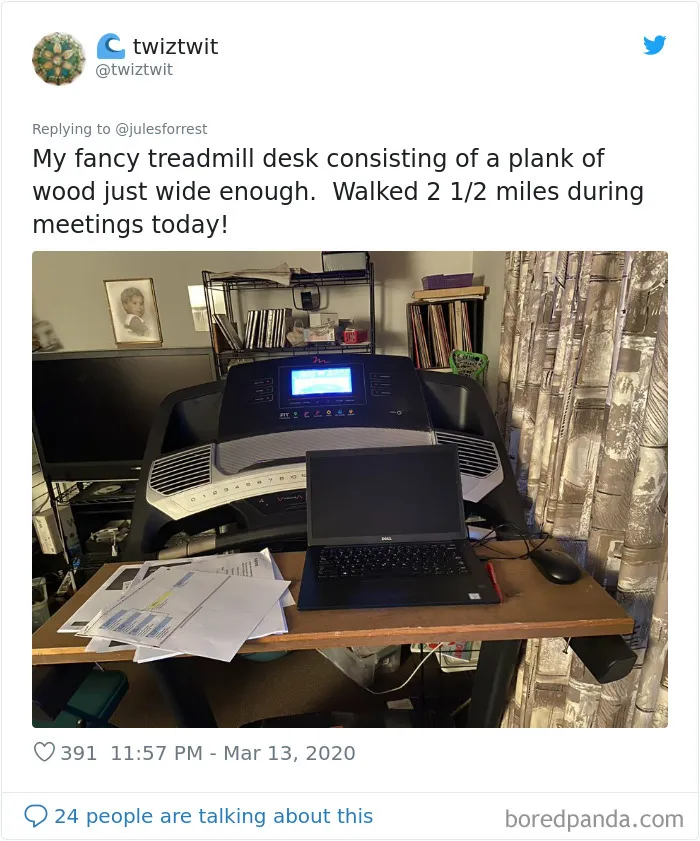 People Sick Of Seeing Glamorous Workspace Setups Share Their Reality Of Working From Home (30 Pics)