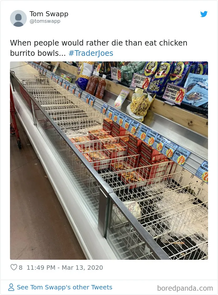 After Panic Buyers Left, These 39 Things Were Untouched At Supermarkets