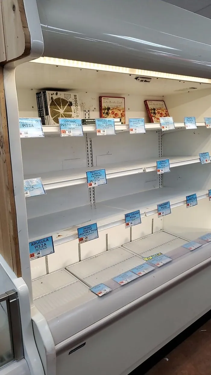 After Panic Buyers Left, These 39 Things Were Untouched At Supermarkets