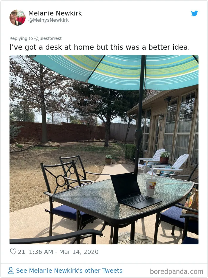 People Sick Of Seeing Glamorous Workspace Setups Share Their Reality Of Working From Home (30 Pics)