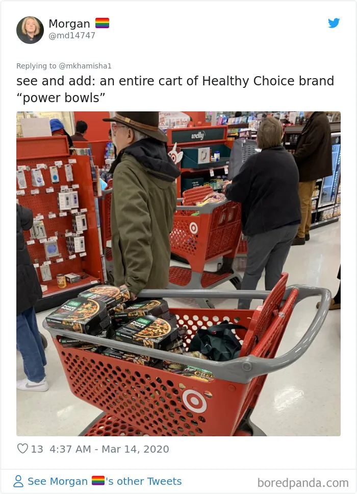 26 Photos Of Americans Panic Buying Things That Got Others Confused About What They Were Thinking