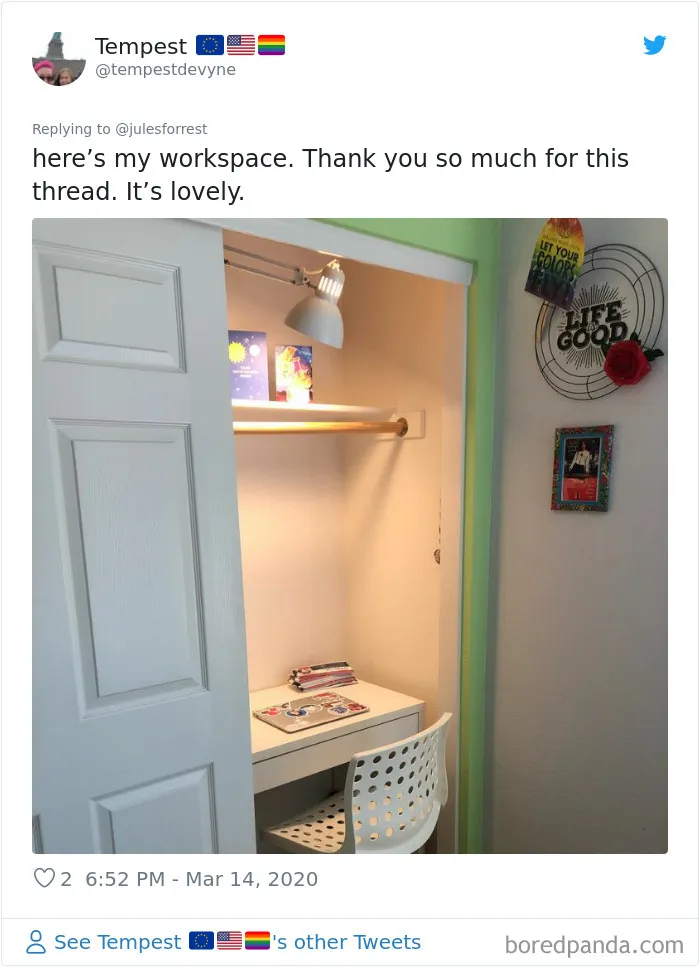 People Sick Of Seeing Glamorous Workspace Setups Share Their Reality Of Working From Home (30 Pics)