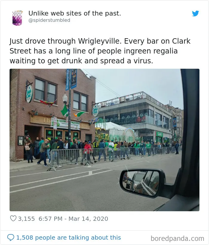 Some Idiots Are Mocking Social Distancing And Going To Bars During The Coronavirus Outbreak