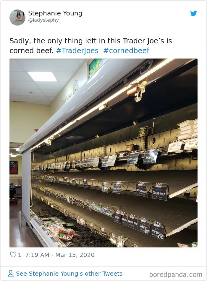 After Panic Buyers Left, These 39 Things Were Untouched At Supermarkets